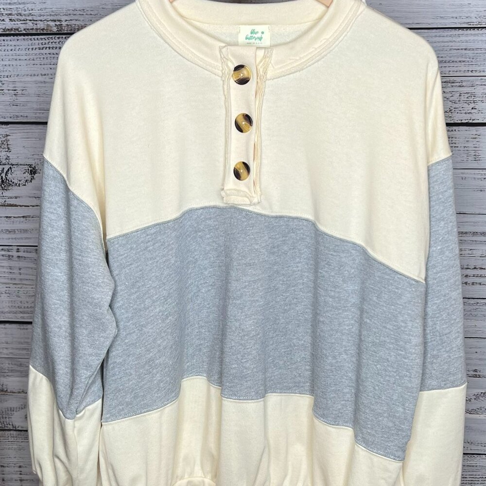 Button Down Pullover
